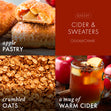 Load image into Gallery viewer, Cider &amp;amp; Sweaters 3-Wick Candle
