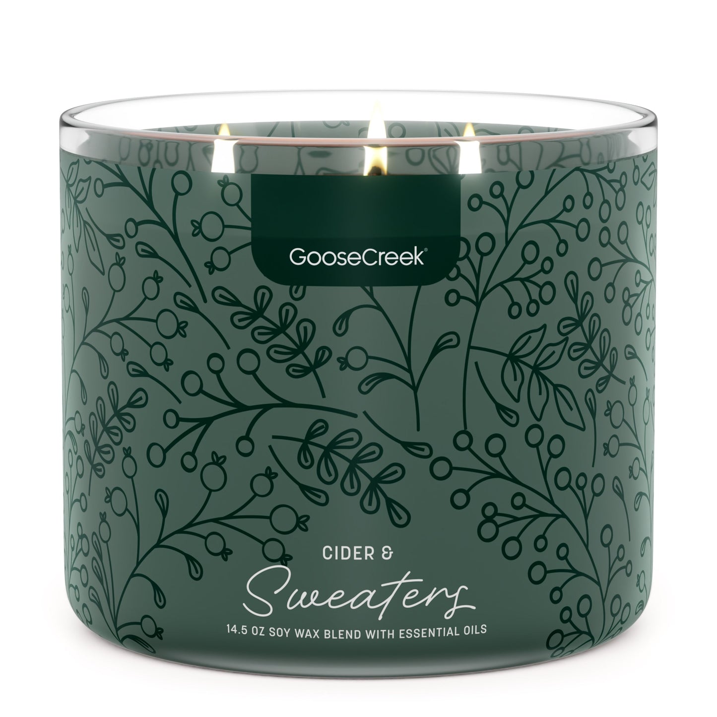 Cider & Sweaters 3-Wick Candle