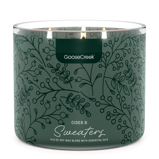 Cider & Sweaters Large 3-Wick Candle