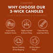 Load image into Gallery viewer, Cinnamon Bun Icing 3-Wick Candle
