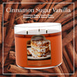 Load image into Gallery viewer, Cinnamon Sugar Vanilla 3-Wick Candle
