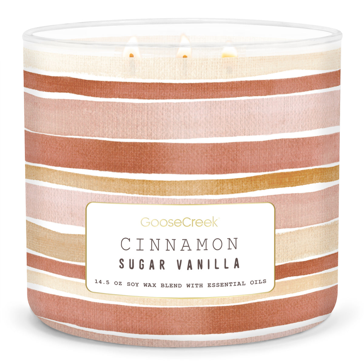 Cinnamon Sugar Vanilla Large 3-Wick Candle
