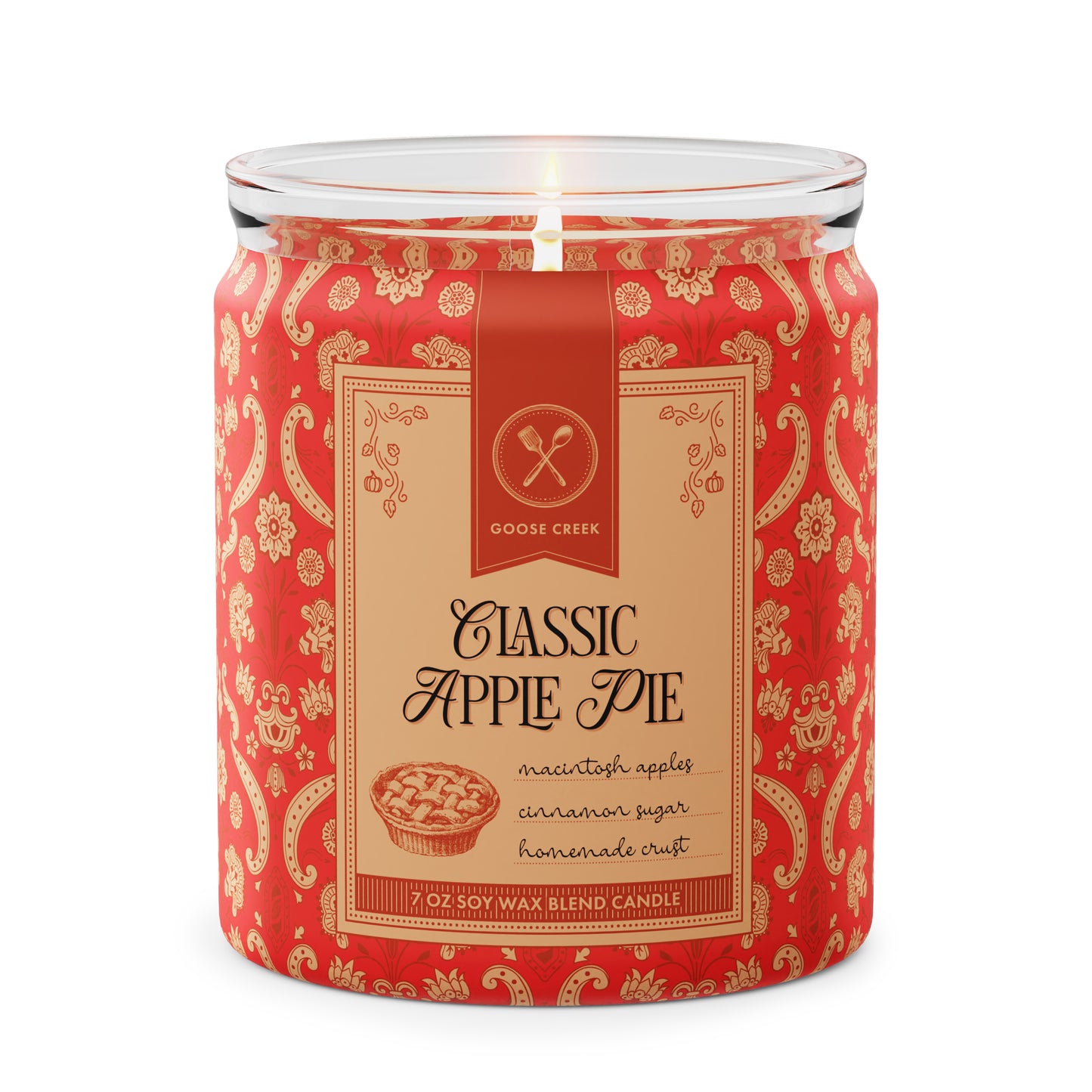 Classic Apple Pie 3-Wick Candle