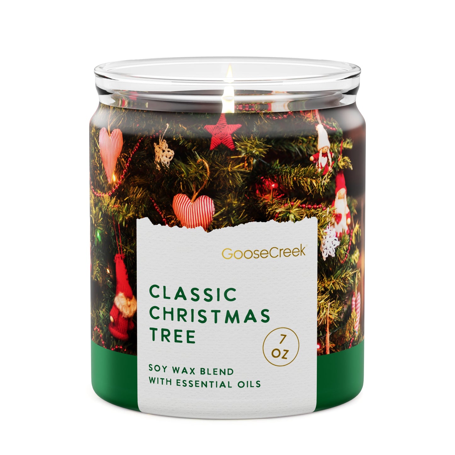 Classic Christmas Tree 7oz Single Wick Candle