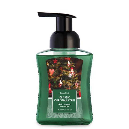 Load image into Gallery viewer, Classic Christmas Tree Lush Foaming Hand Soap
