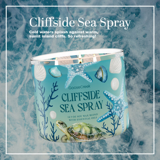 Cliffside Sea Spray 3-Wick Candle