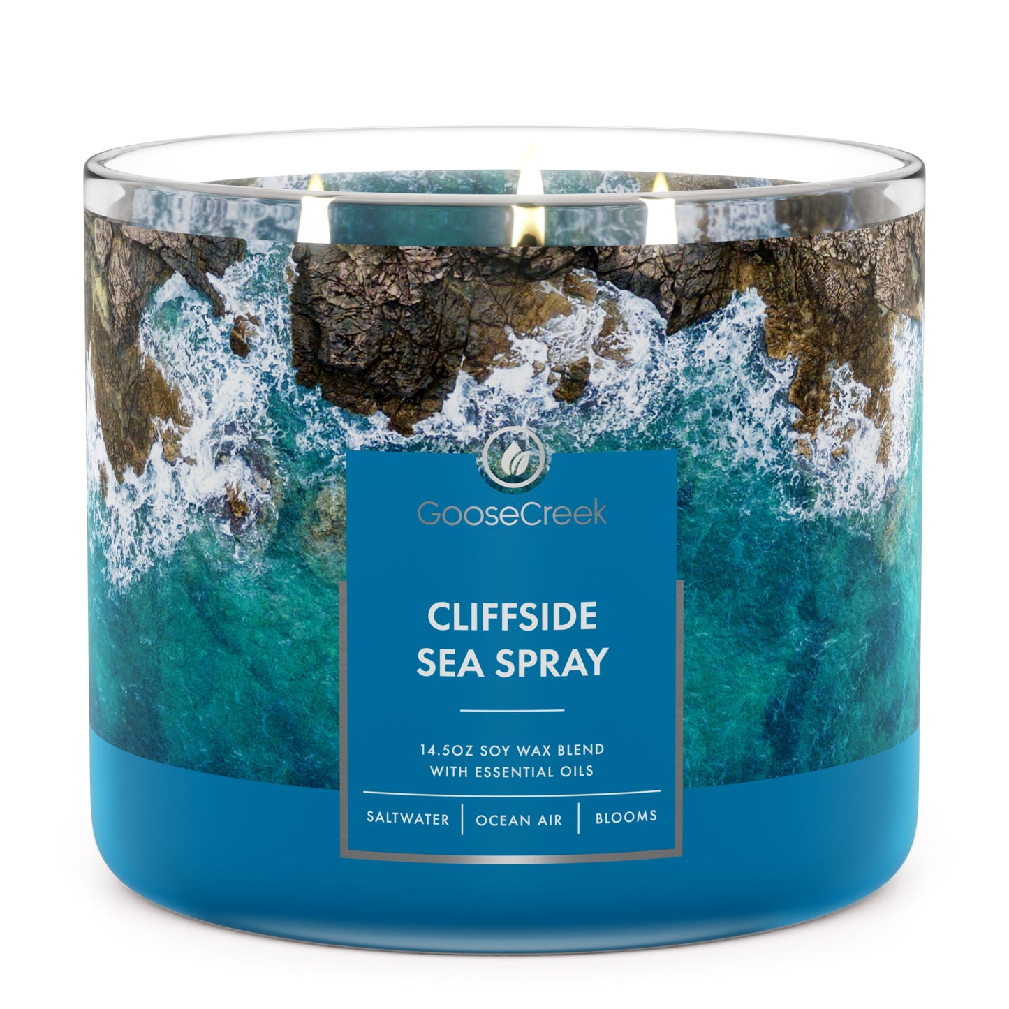Cliffside Sea Spray 3-Wick Large Soy Candle