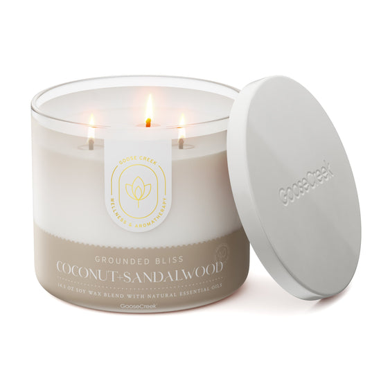 Coconut & Sandalwood Aromatherapy 3-Wick Candle