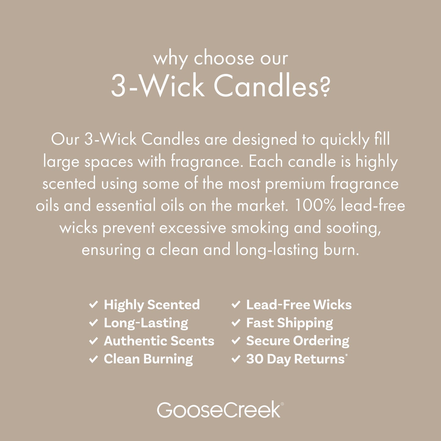 Coconut & Sandalwood Aromatherapy 3-Wick Candle