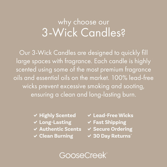 Coconut & Sandalwood Aromatherapy 3-Wick Candle