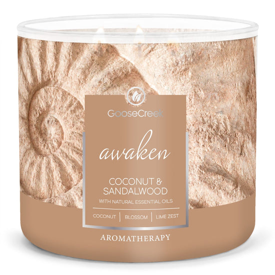 Load image into Gallery viewer, Coconut &amp;amp; Sandalwood Aromatherapy Large 3-Wick Candle
