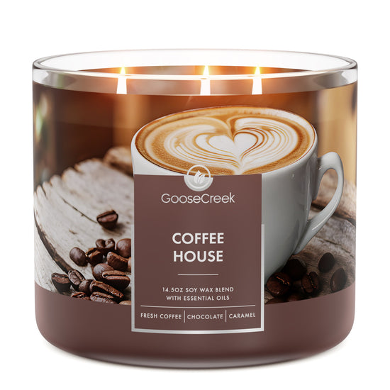 Coffee House 3-Wick Candle