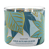 Cold Autumn Leaves 3-Wick Candle