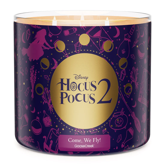 Load image into Gallery viewer, Come, We Fly 3-Wick Hocus Pocus 2 Candle
