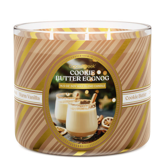 Cookie Butter Eggnog 3-Wick Candle