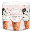 Load image into Gallery viewer, Cookie &amp;amp; Cream Ice Cream Large 3-Wick Candle
