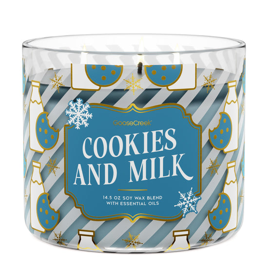 Cookies & Milk Large 3-Wick Candle