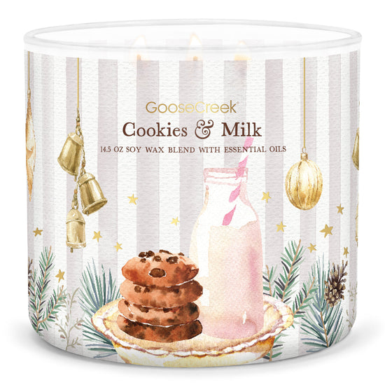 Cookies & Milk Large 3-Wick Candle
