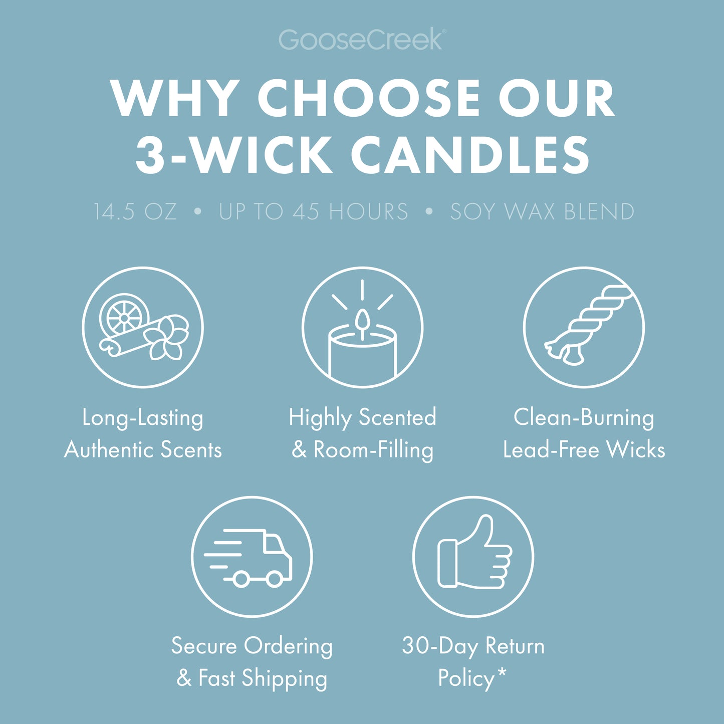 Cool Harvest Morning 3-Wick Candle
