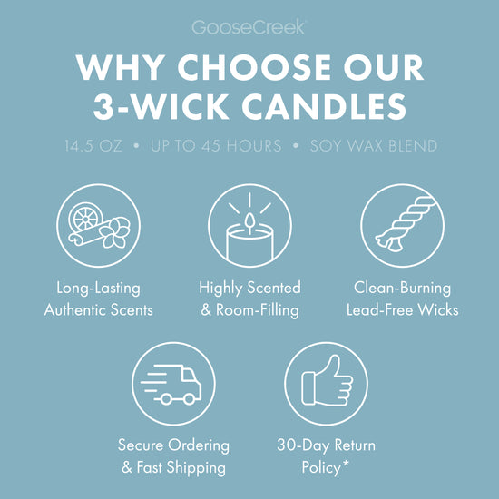 Cool Harvest Morning 3-Wick Candle