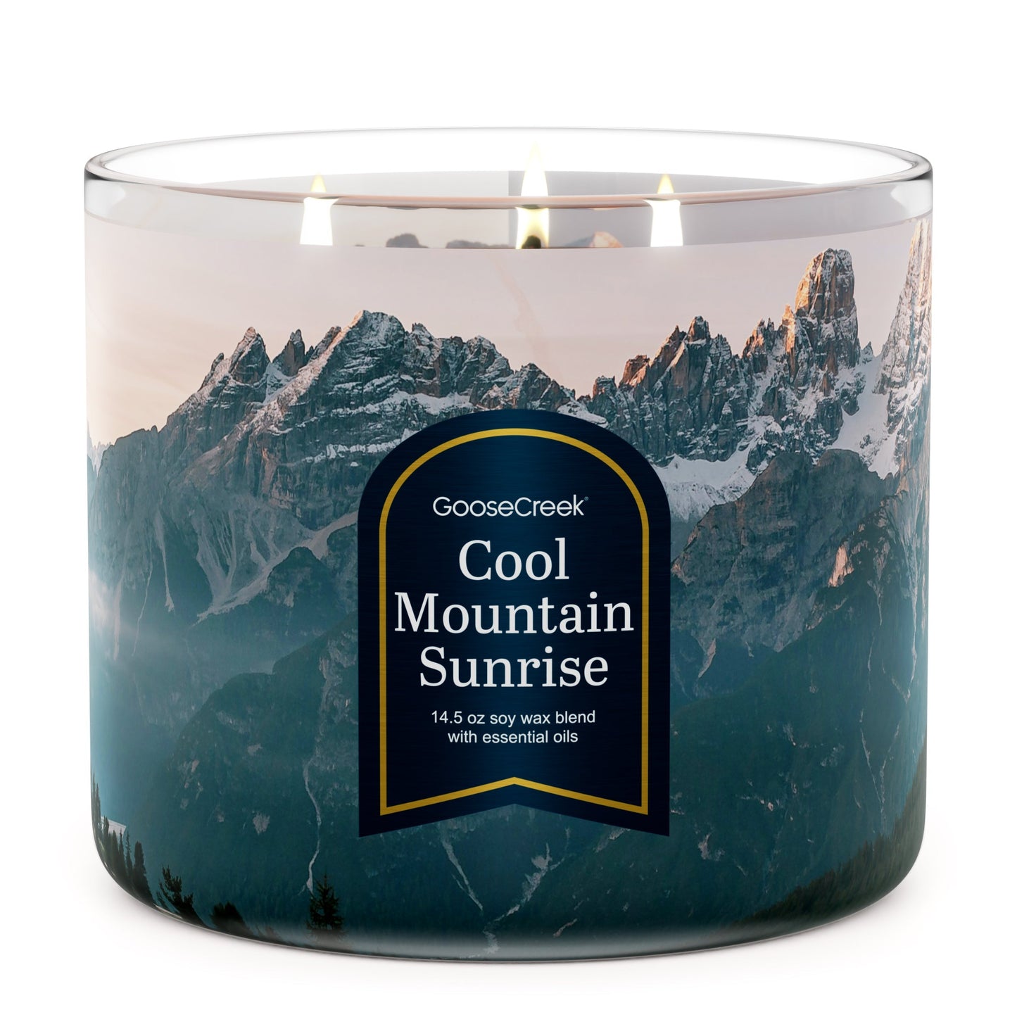 Cool Mountain Sunrise 3-Wick Candle