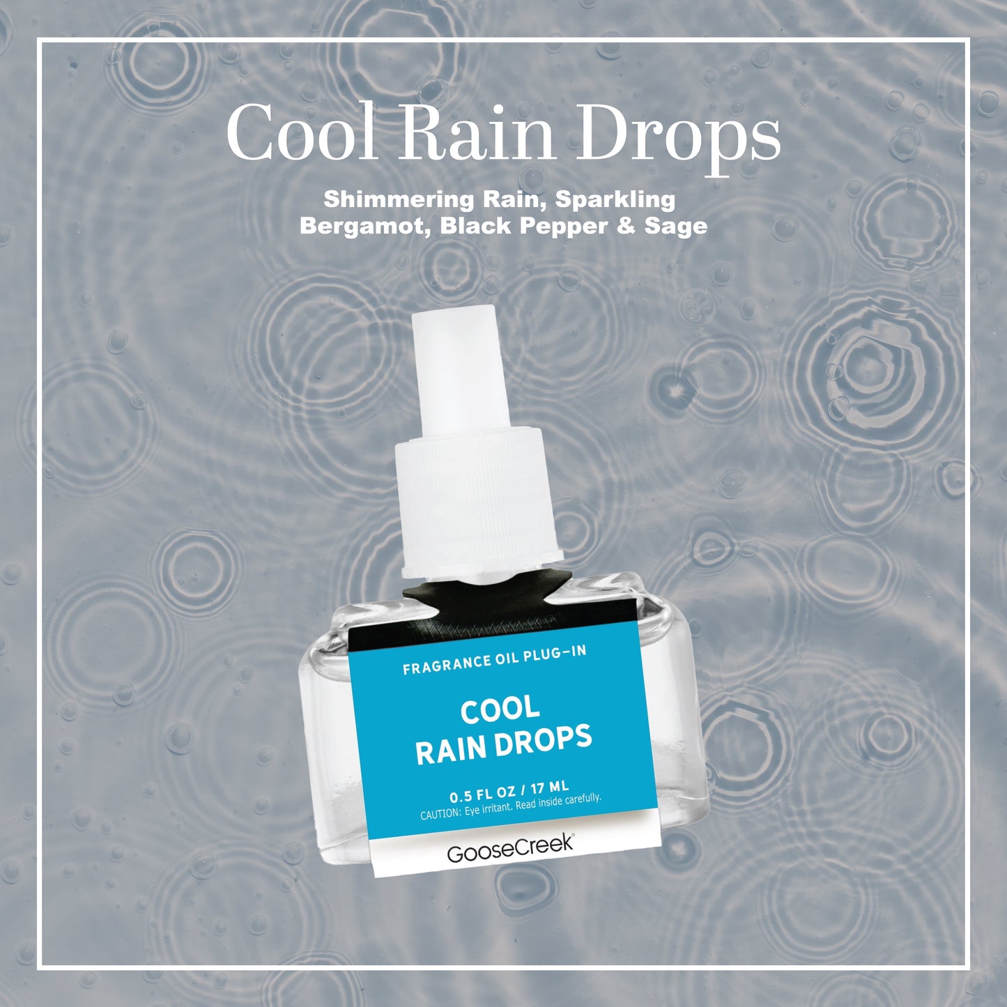 Cool Rain Drops Plug-in Refill