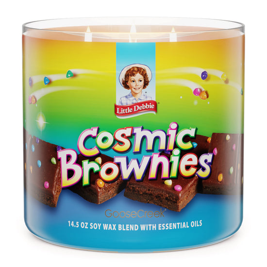 Load image into Gallery viewer, Cosmic Brownies Little Debbie ™ 3-Wick Candle
