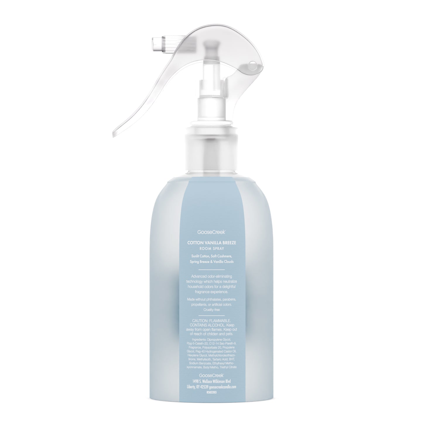 Cotton Vanilla Breeze Odor Eliminating Room Spray