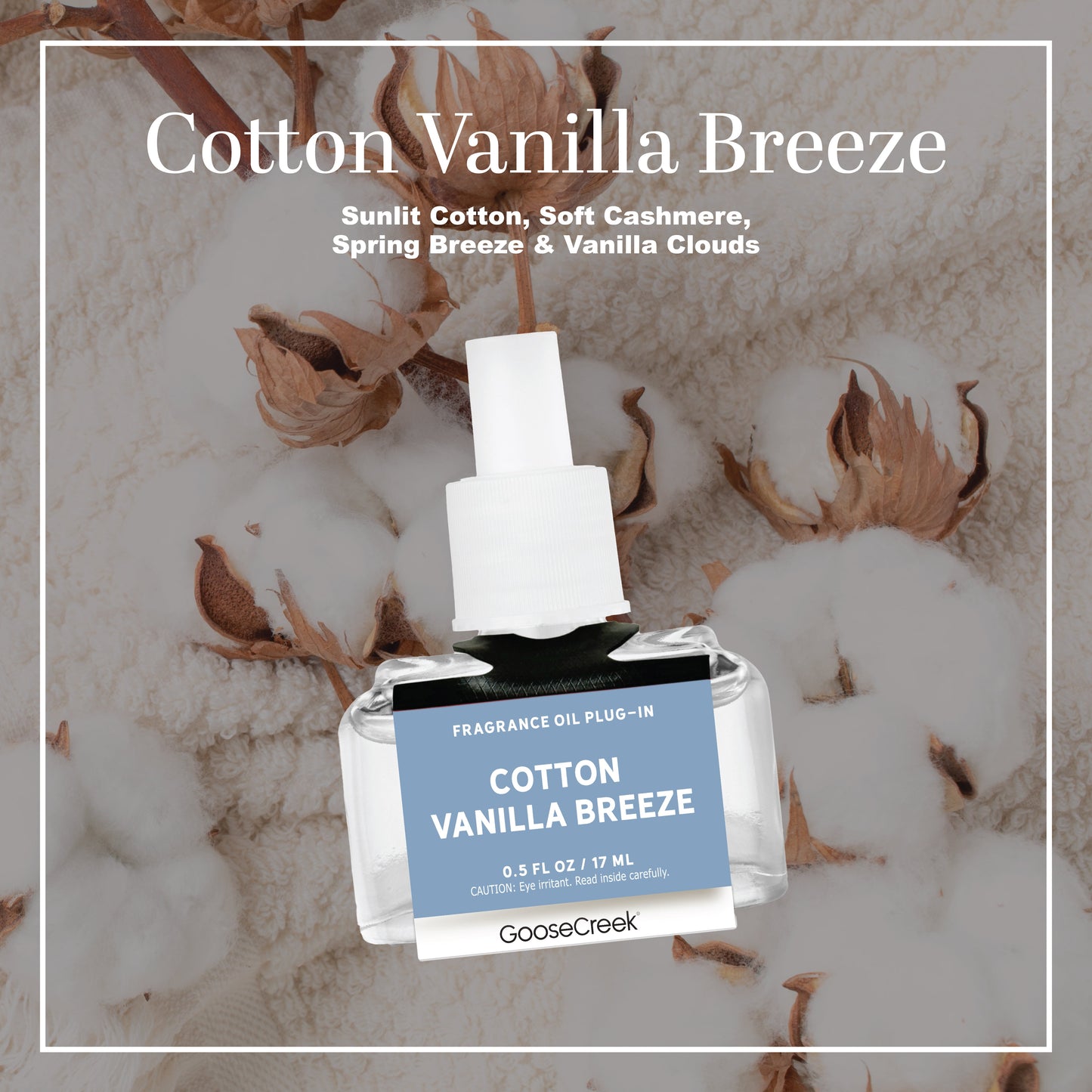 Cotton Vanilla Breeze Plug-in Refill