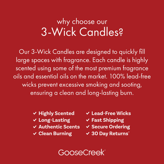 Country Orchard Stroll 3-Wick Candle