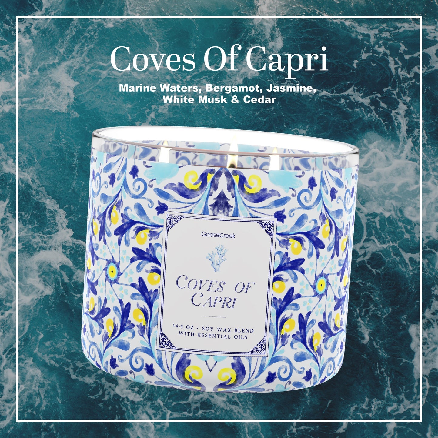 Coves of Capri 3-Wick Candle