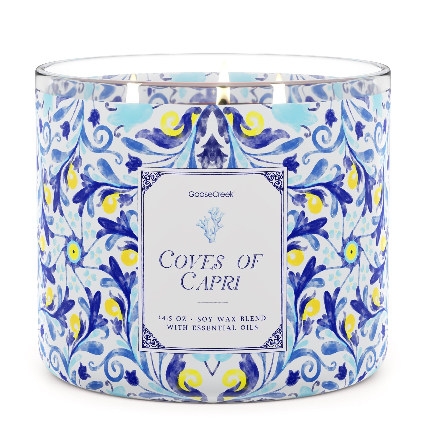 Coves of Capri Large 3-Wick Candle