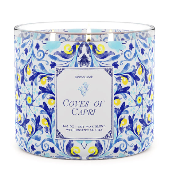 Coves of Capri Large 3-Wick Candle