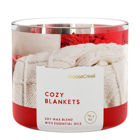 Cozy Blankets 3-Wick Candle