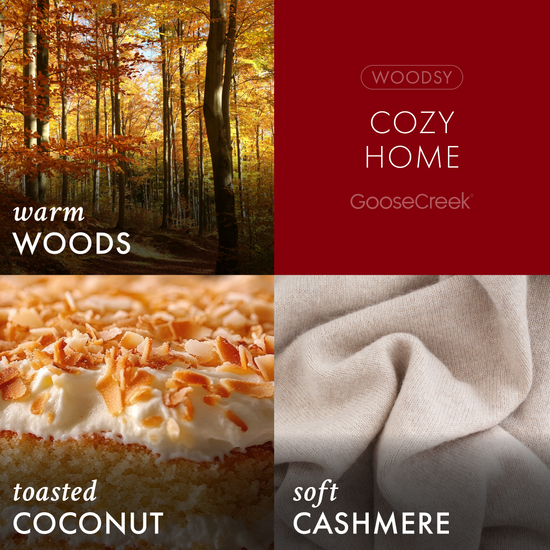 Cozy Home 3-Wick Candle