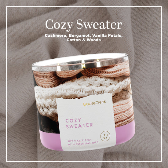 Cozy Sweater 3-Wick Candle