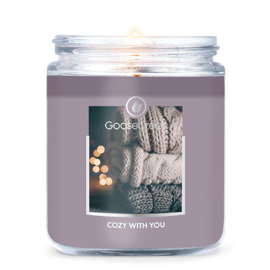 Load image into Gallery viewer, Cozy With You 7oz Single Wick Candle
