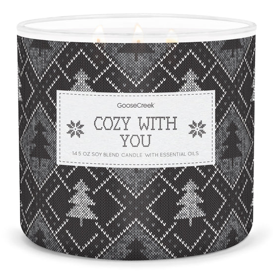 Load image into Gallery viewer, Cozy With You Large 3-Wick Candle

