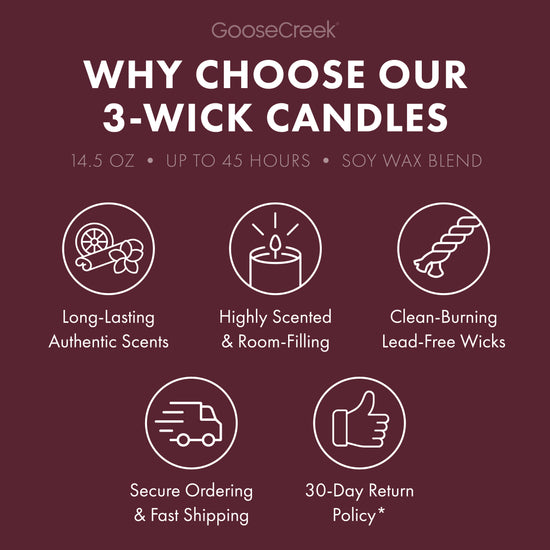 Cranberry Harvest 3-Wick Candle