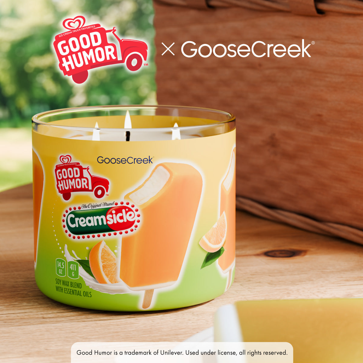 Creamsicle Good Humor 3-Wick Candle