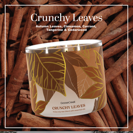 Crunchy Leaves 3-Wick Candle