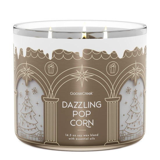 Dazzling Popcorn 3-Wick Candle