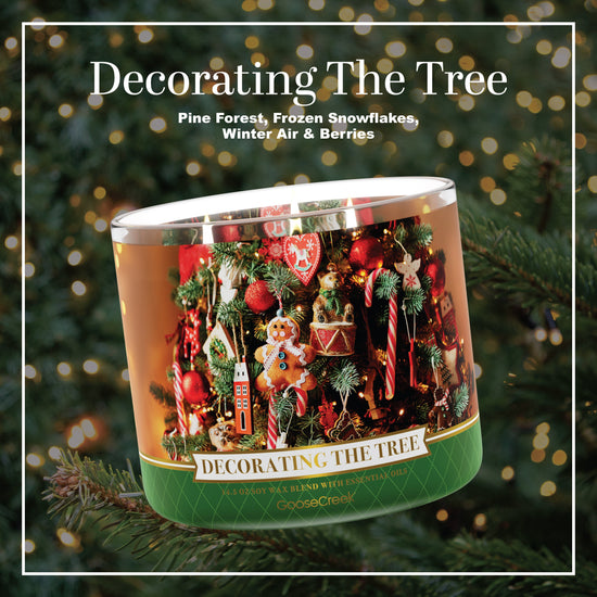 Decorating the Tree 3-Wick Candle