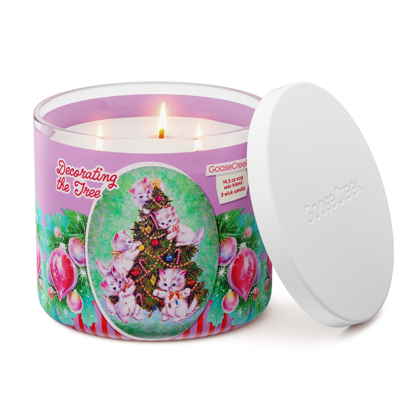 Decorating the Tree 3-Wick Candle