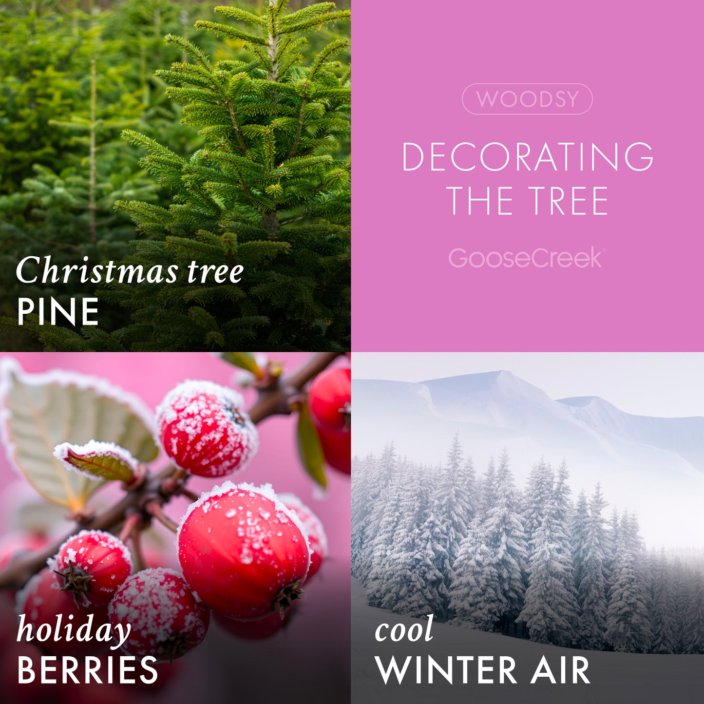 Decorating the Tree 3-Wick Candle