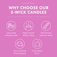 Load image into Gallery viewer, Decorating the Tree 3-Wick Candle
