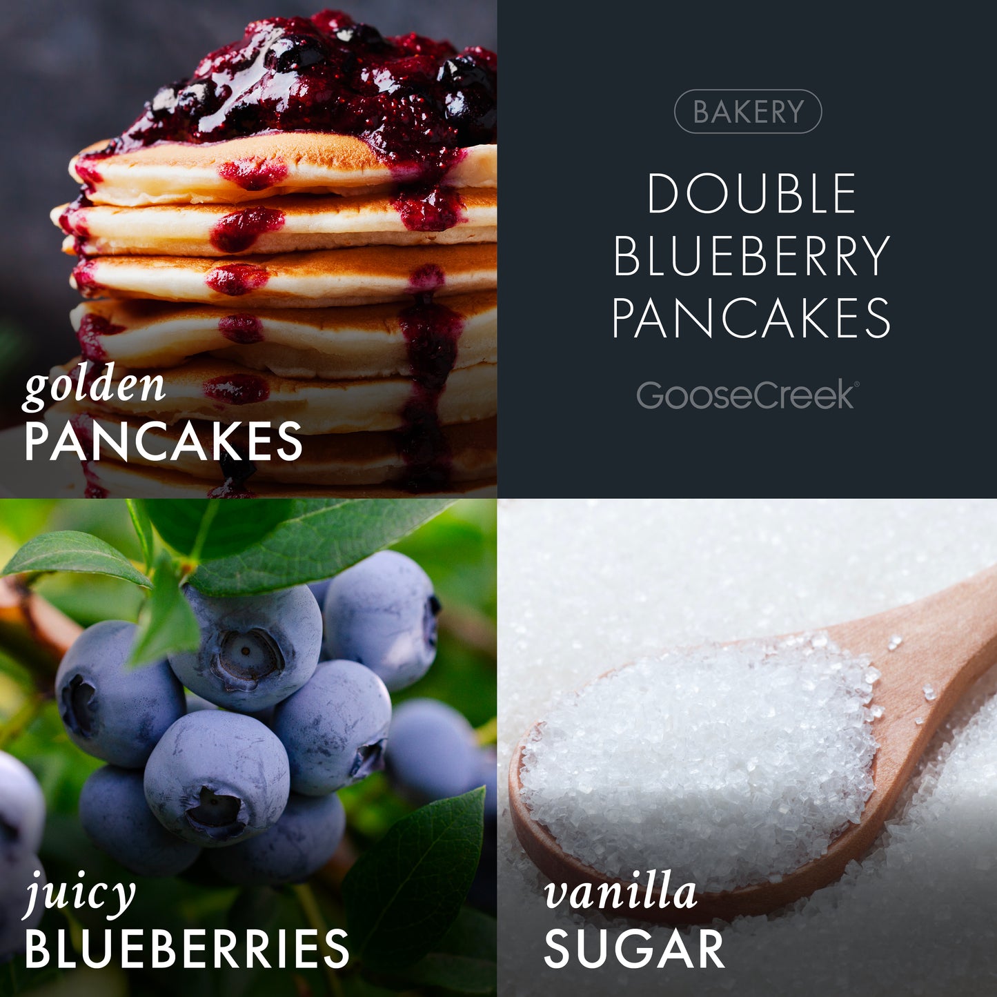 Double Blueberry Pancakes IHOP 3-Wick Candle