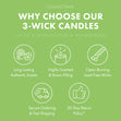 Load image into Gallery viewer, Down The Chimney 3-Wick Candle

