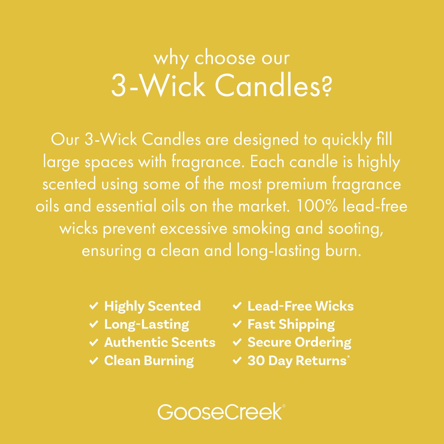 Drenched Daffodils 3-Wick Candle