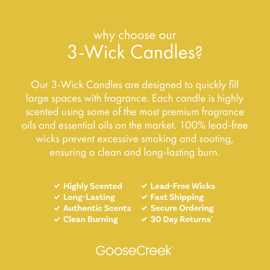 Drenched Daffodils 3-Wick Candle